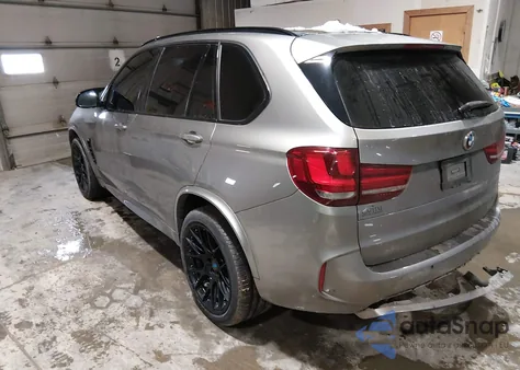 2017 BMW X5 M from USA, damaged, VIN 5YMKT6C3XH0U39444